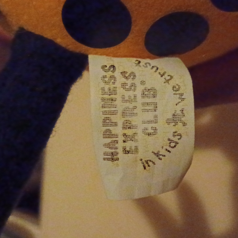 ✓Happiness Express Club 1996 Vintage Miss Spiders  beanie sitting plush - Picture 8 of 8
